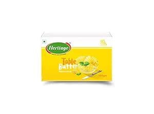 Heritage Pasteurized Table Butter, 100g : Amazon.in: Grocery & Gourmet ...