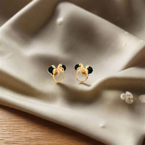 MICKEY MOUSE OPEN STUD - EFIF Diamonds – EF-IF Diamond Jewellery