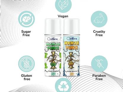 Qelica Paan Magahi And Dubai Special Mouth Spray Combo 10gm Each Sugar