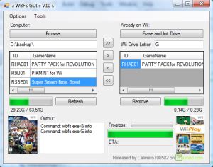 Image result for WBFS Tools