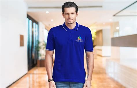 Jacquard Collar Tipping Polo T-Shirt | Customised Polo T-Shirt Printing