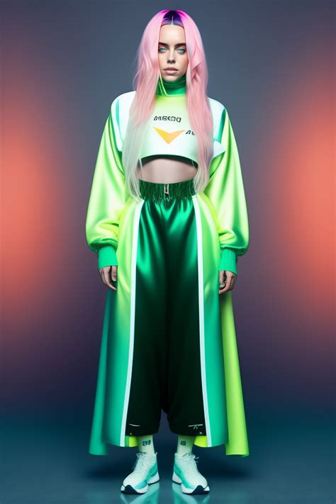 Lexica - Billie Eilish, full body shot