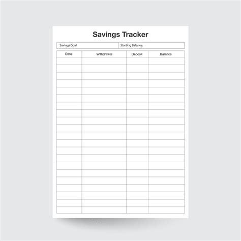 Savings Tracker,Savings Planner,Savings Printable,Money Tracker,Savings Chart,Savings Organizer ...