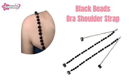 Buy Sidkudil Pearl Bra Straps for Women Fancy Adjustable Invisible ...