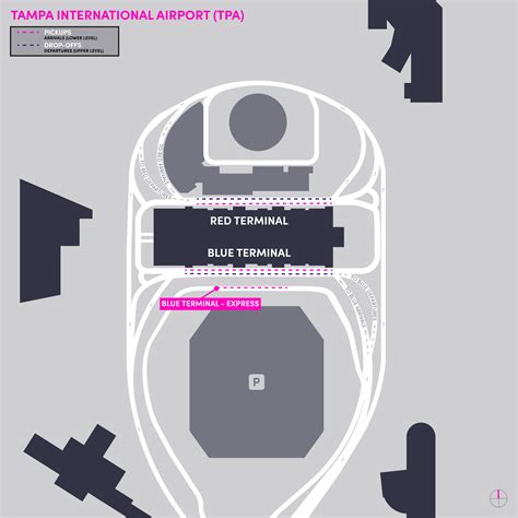 Tampa Airport Map