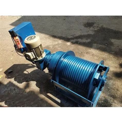 Electric Winching Machine - 15 Ton Electric Winch Manufacturer from Mumbai