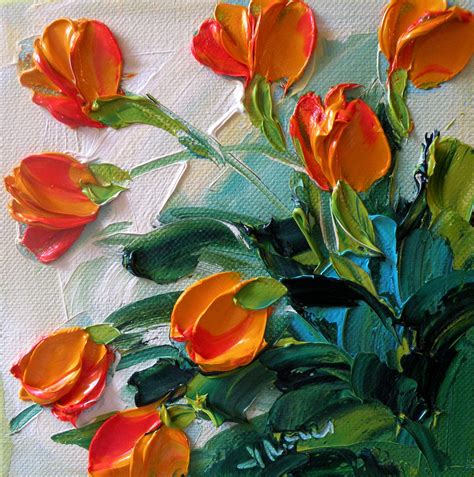 Artist Interview » | Flower painting, Acrylic flowers, Art painting