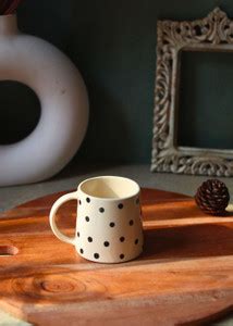 Weaving Homes Black Torrent Chai Cup Ceramic Coffee Mug Price in India ...