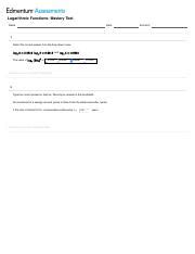 Image result for Logarithmic Function Questions