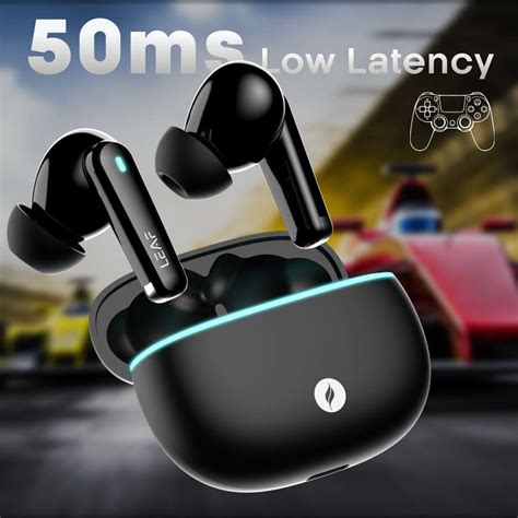 Leaf Buds X121 True Wireless, AI SOUND App,30H Playtime, Fast Charge ...