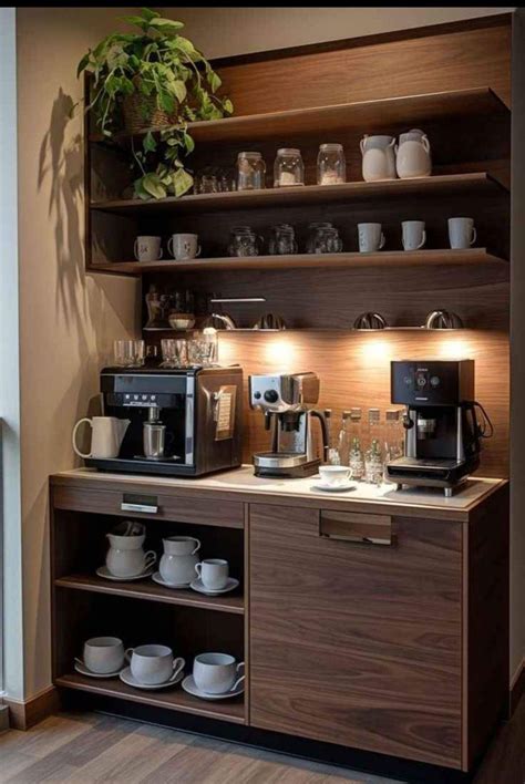 Pin by Leannephotograph on Cuisines | Coffee bar home, Home interior ...