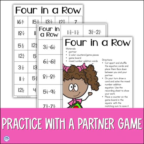 Image result for 4th Grade Math Frations Adding Mixed Numbers