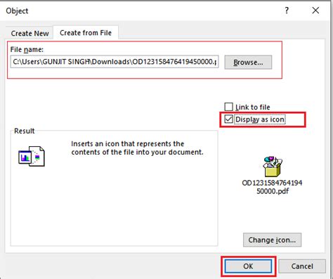 Image result for Excel Button to Attach File