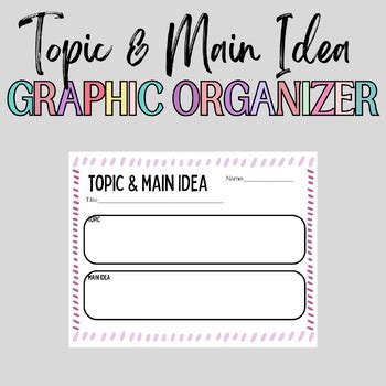 Image result for Topic and Main Idea Examples