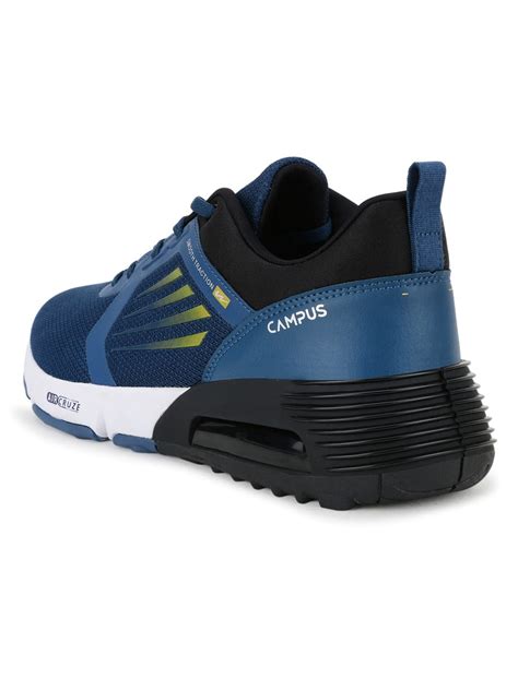 Buy Running Shoes For Men: Tormentorm-Blue-Blk | Campus Shoes