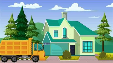 Image result for Waste Loading Truck Animation