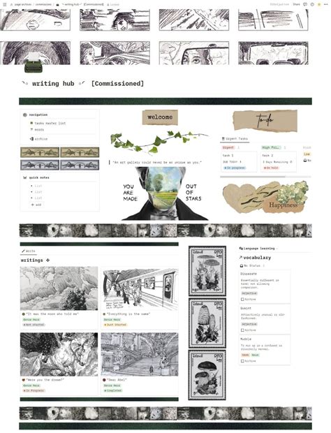 Image result for Notion Writing Template