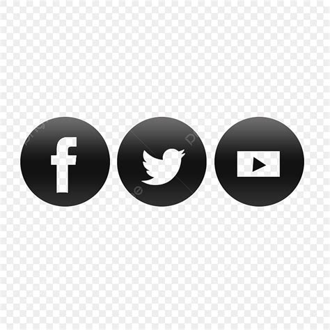 Facebook Twitter Youtube Icon Png