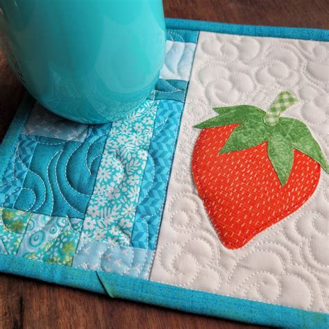 Quilted Mug Rug Patterns - Etsy