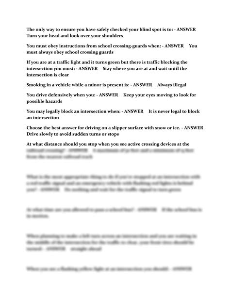 SOLUTION: Mn permit practice test 2023 - Studypool