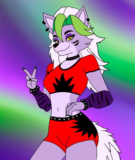 Roxanne Wolf Fanart by BlueHound2025 on DeviantArt