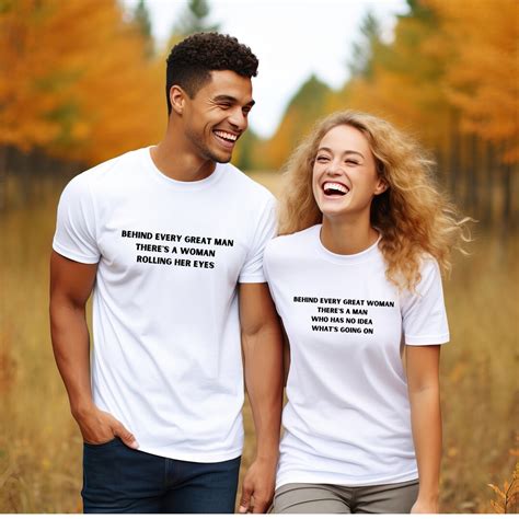 Funny Couples Matching T-shirts, Comic Saying Shirts, Wife and Husband ...