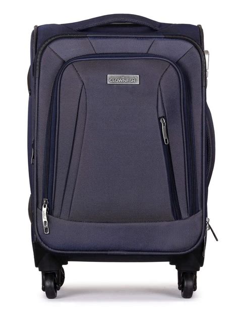 Buy 20 Inch Softsided Suitcase Trolley Bag - Space Blue – The Clownfish
