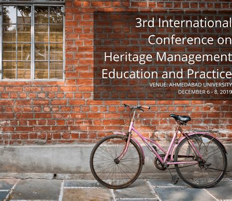 3rd International Conference on Heritage Management Education and ...