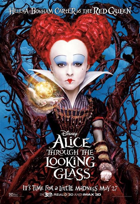 アリス・イン・ワンダーランド/時間の旅背景の違うキャラクターポスター赤の女王編♪ | Alice in wonderland poster ...