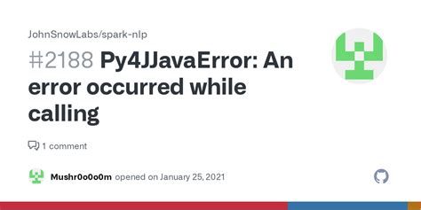 Spark Py4jjavaerror 的图像结果