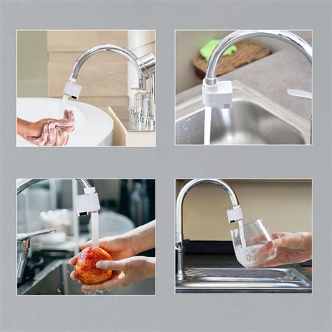 BonKaso ABS Plastic Automatic Touchless with Dual Sensor (White)