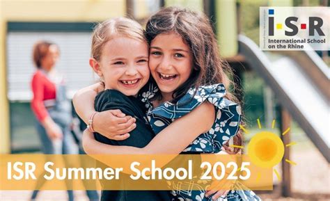 ISR Summer School 2025, ISR International School on the Rhine, Neuss, 7 ...