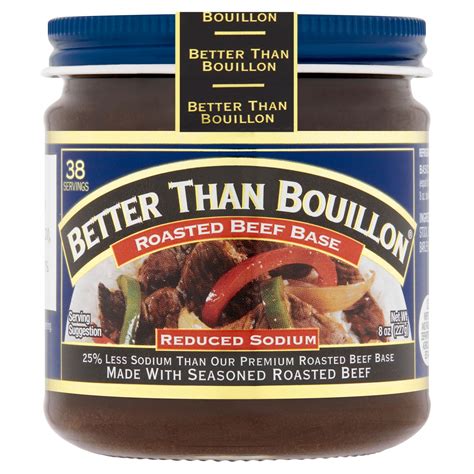 Better Than Bouillon Beef Base, Reduced Sodium