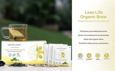 Lean Life Organic Brew | Weight Management | Ayurvedic Ingredients ...