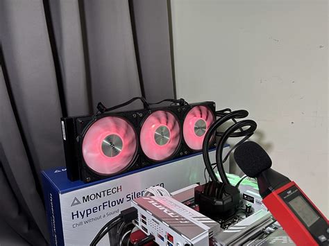 「不可忽視的靜爭力」Montech HyperFlow Silent 360 一體式水冷散熱器開箱評測 - Mobile01