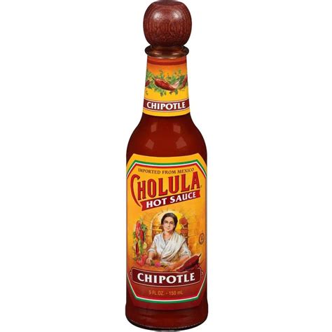 Cholula Chipotle Hot Sauce 148ml (5oz) - Chile Mojo