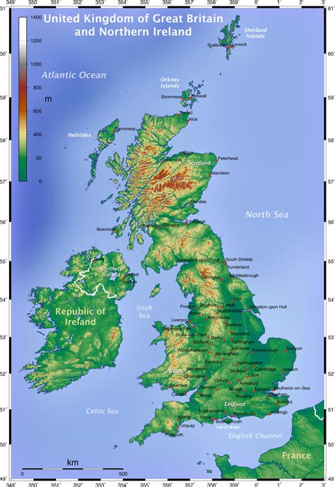 Map of UK | England.edu