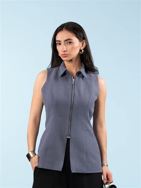Vest with Zipper Closure – Love Pangolin