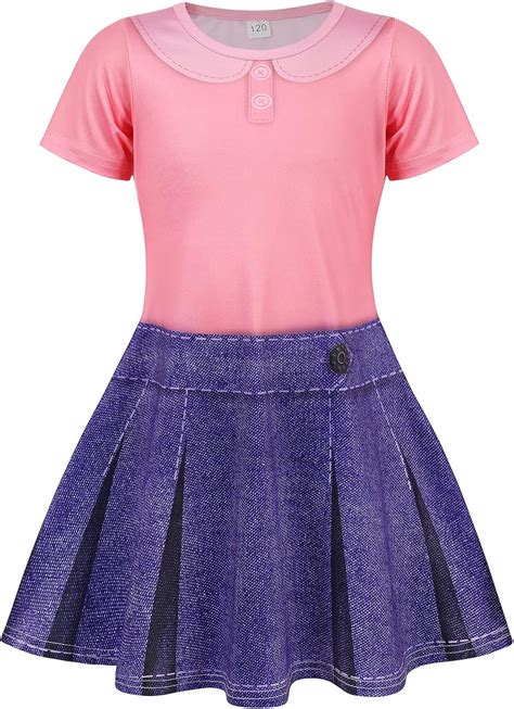 Buy HenzWorld Meilin Costume Dress Girls Red Panda Cosplay Fancy Dress ...