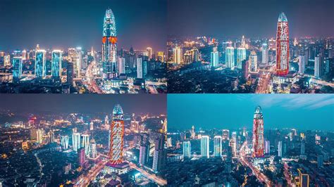 济南城市风光CBD高楼群高清图片下载-正版图片501663226-摄图网