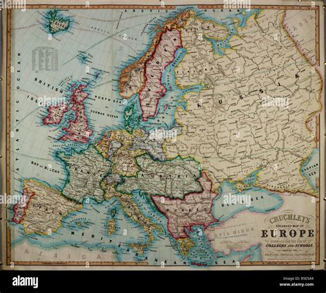 Map Of Europe Xix