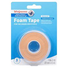 Walgreens Waterproof Foam Tape 1 IN x 5 YD | Walgreens