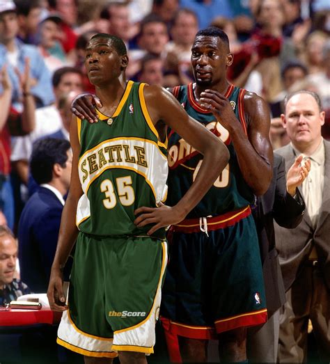 NBA, Basketball, Shawn Kemp, Kevin Durant, Seattle, Seattle Supersonics ...