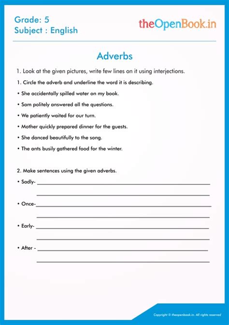 theopenbook.in | Online worksheets for kids | CBSE