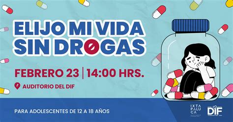 ¡Elijo mi vida sin drogas!