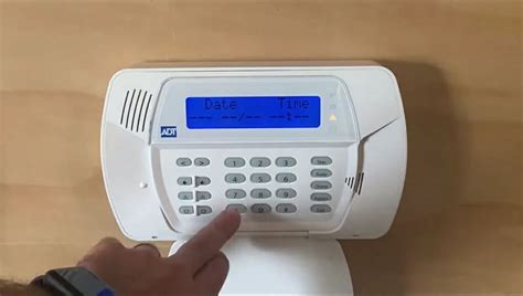 ADT Alarm Panel Set Date 的图像结果