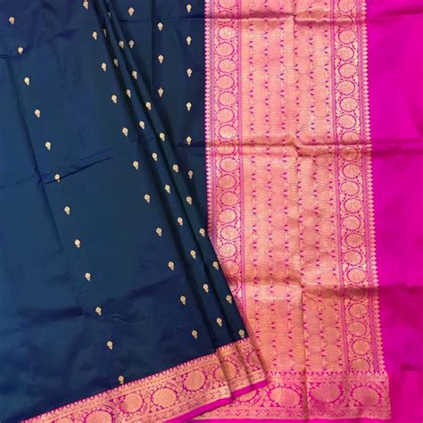 Banarasi Contrast Border IB-2-25-885 – Pratha Sarees by Kavita Koparkar