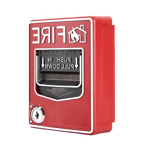 Buy Fire Alarm Button, Fire Alarm Call Point Wire System Safety No ...
