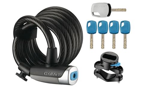 Giant Surelock Flex Key 15 Coil Lock – BUMSONTHESADDLE