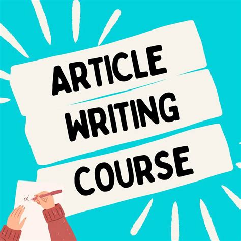Image result for Article Writer Course